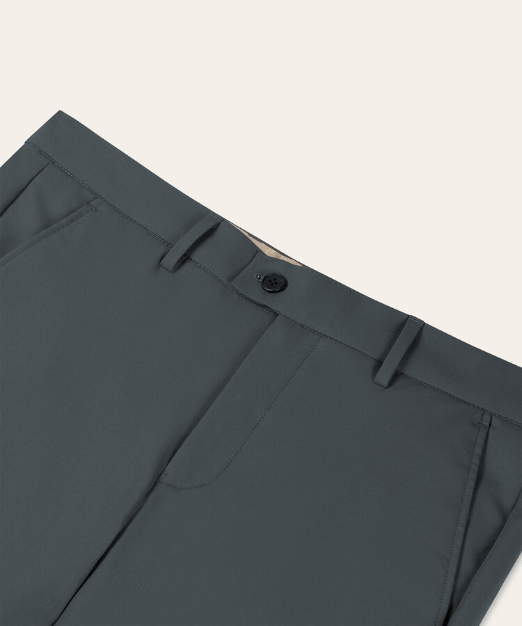 Triad'oro Triad'oro Pantalon Classic Straight Fit SS25 Anthracite