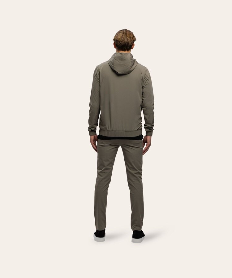 Triad'oro Triad'oro Tracksuit Jacket Hooded SS25 Taupe