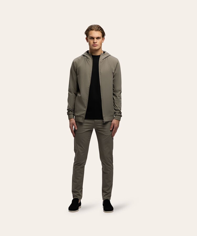 Triad'oro Triad'oro Tracksuit Jacket Hooded SS25 Taupe