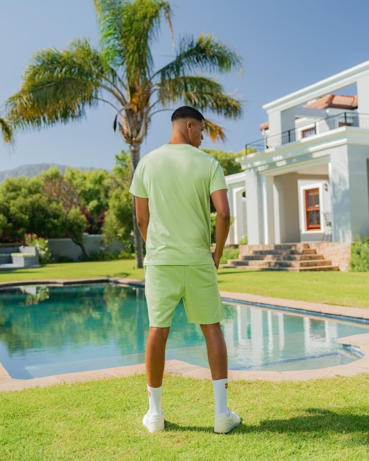 Baron Filou Baron Filou Short Beach Club SS25 Palm Green