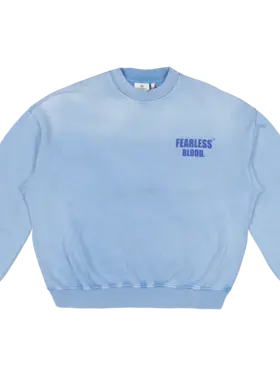 Fearless Blood Fearless Blood Sweater Crewneck Leader Club SS25 Dusk Blue