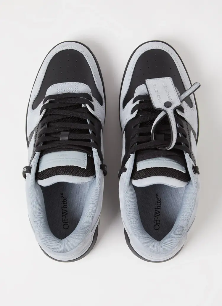 Off-White Off-White Out Of Office Suede SS25 Light Grey/Black