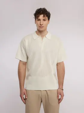 Aeden Aeden Polo Yungh SS25 Off-White