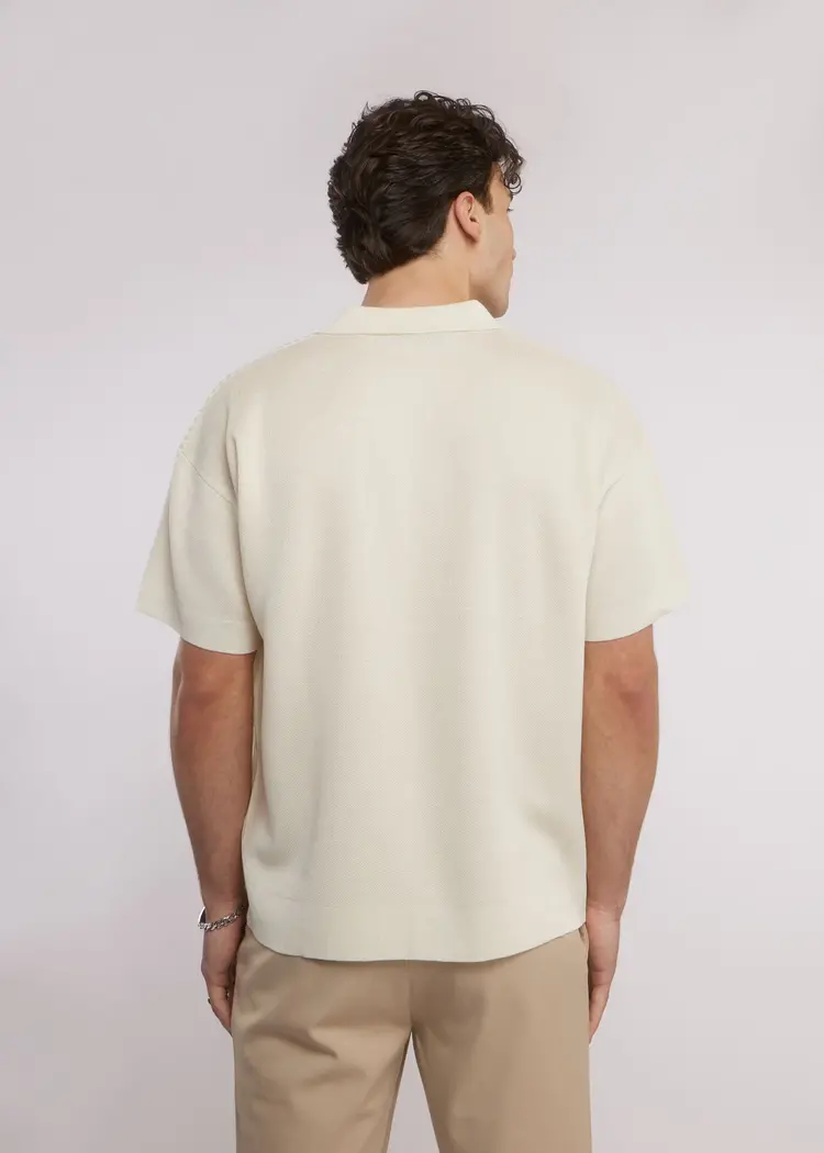 Aeden Aeden Polo Yungh SS25 Off-White