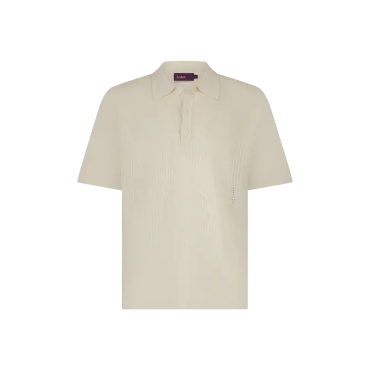 Aeden Aeden Polo Yungh SS25 Off-White