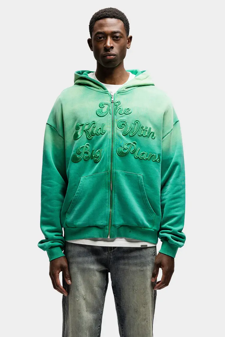 Rivero Rivero Vest Big Plans SS25 Washed Green