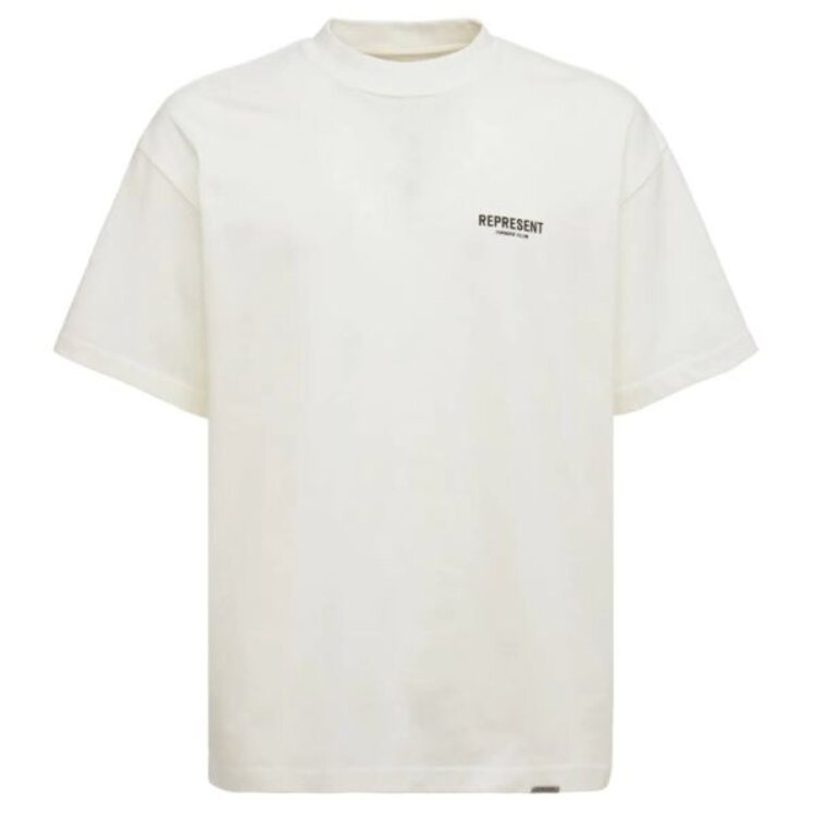 Represent Represent T-Shirt Owners Club SS25 Flat White