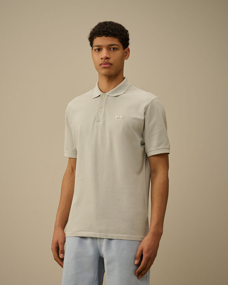 CP Company CP Company Polo 18CMPL180A SS25 Blue Fox