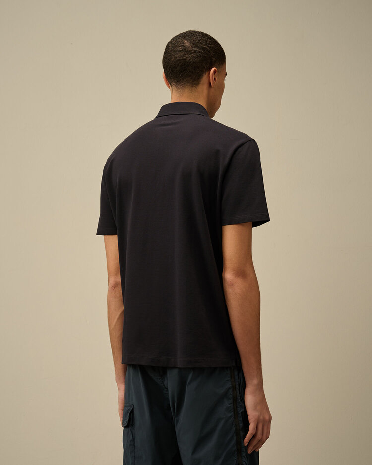 CP Company CP Company Polo 18CMPL165A SS25 Total Eclipse