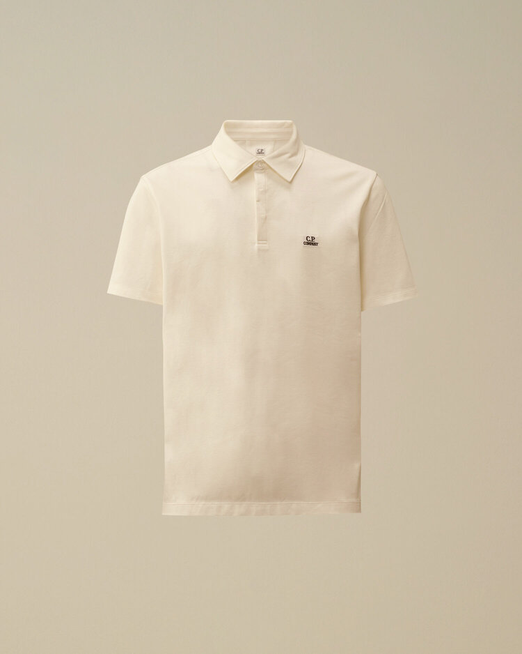 CP Company CP Company Polo 18CMPL165A SS25 Gauze White