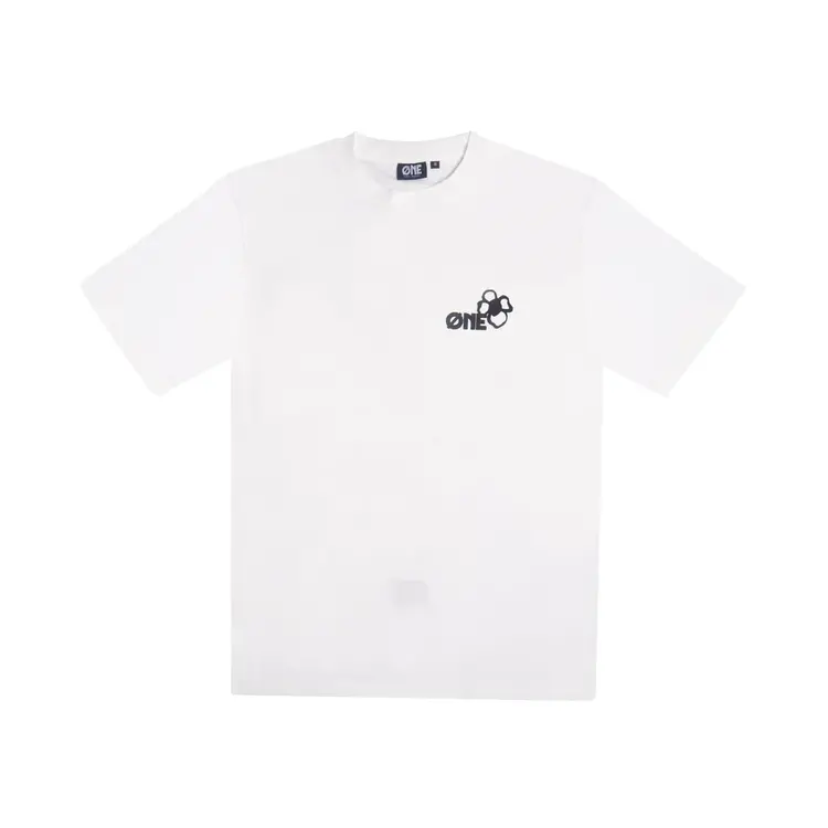 One One T-Shirt Regular Flower Puff SS25 Off-White