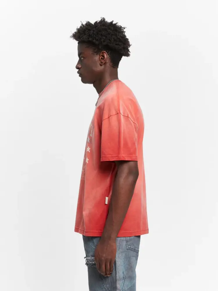 Reternity Reternity T-Shirt University SS25 Heavy Bleached Red