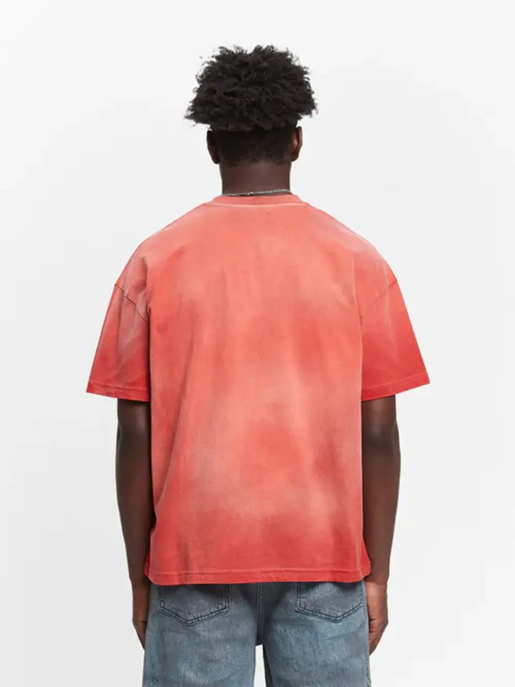 Reternity Reternity T-Shirt University SS25 Heavy Bleached Red