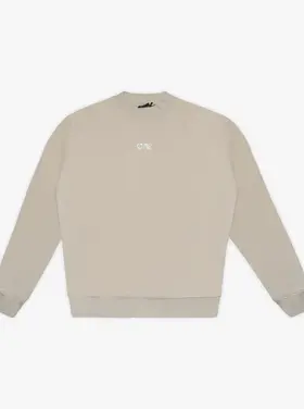 One One Sweater Grass Backpiece SS25 Beige