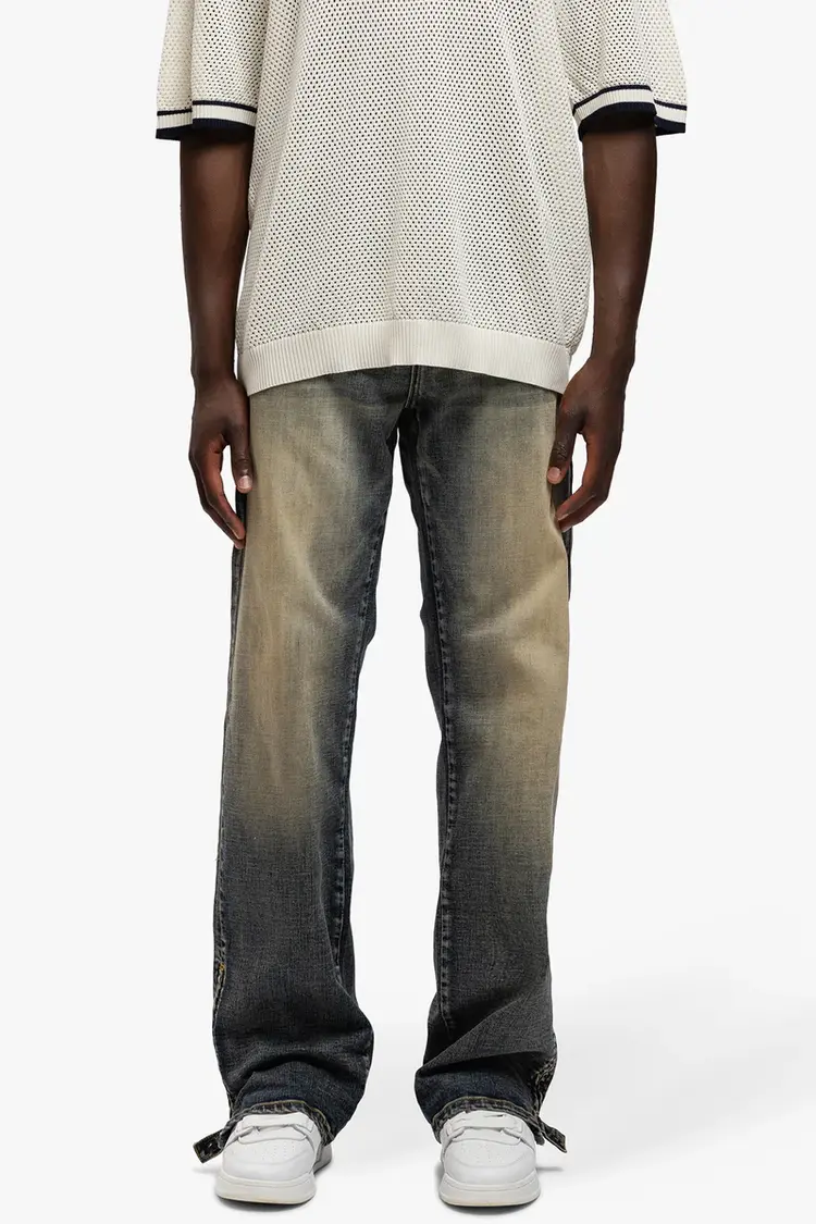 Rivero Rivero Jeans Buttoned Zip Denim SS25 Midnight Blue