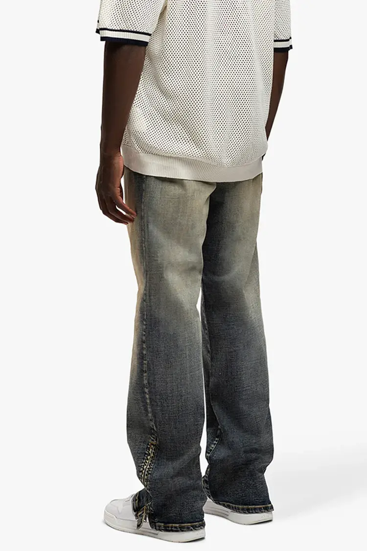 Rivero Rivero Jeans Buttoned Zip Denim SS25 Midnight Blue