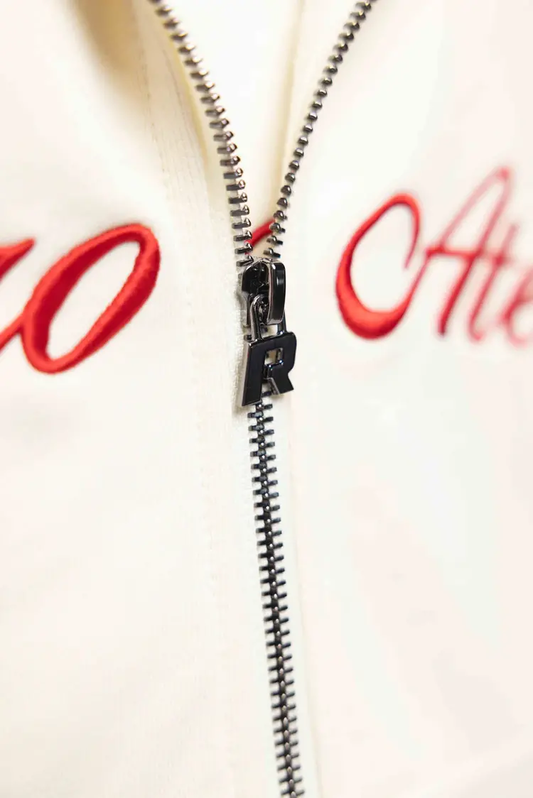 Rivero Rivero Double Zip Hoodie Atelier Retro SS25 Off White