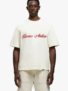 Rivero Rivero T-Shirt Atelier Retro SS25 Off White
