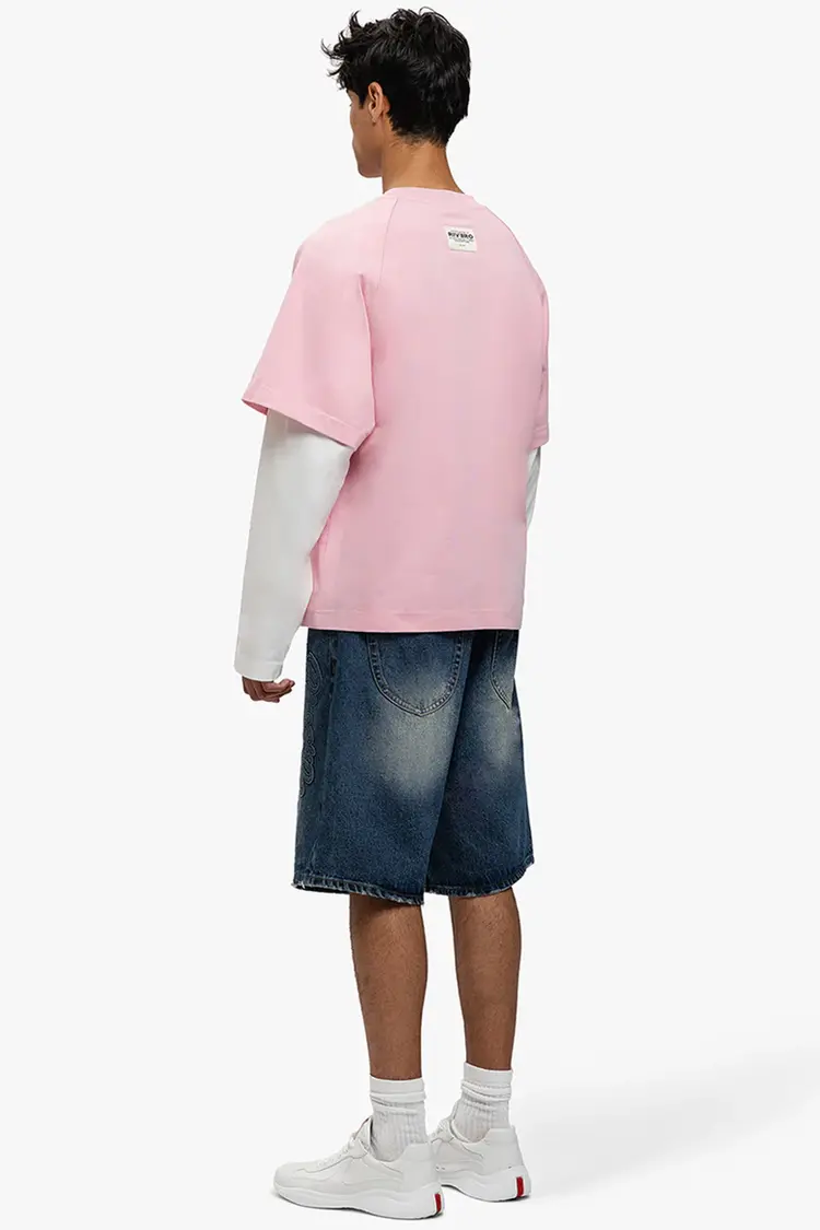 Rivero Rivero Double Layered T-Shirt Daydream Believer SS25 Pink