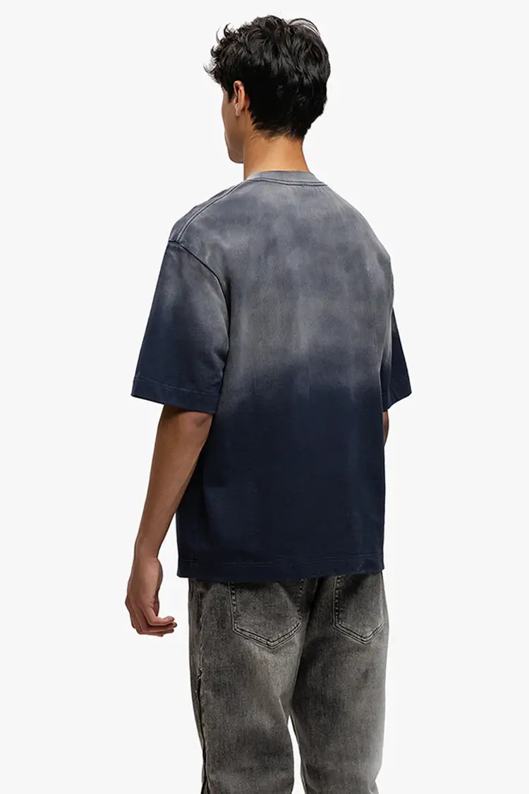 Rivero Rivero T-Shirt Statement  SS25 Washed Midnight