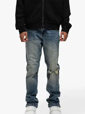 Rivero Rivero Jeans Destroyer Button SS25 Blue