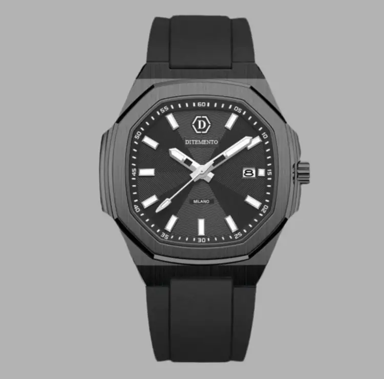 Ditemento Ditemento Watch Raddopiare Carlito Black/Black