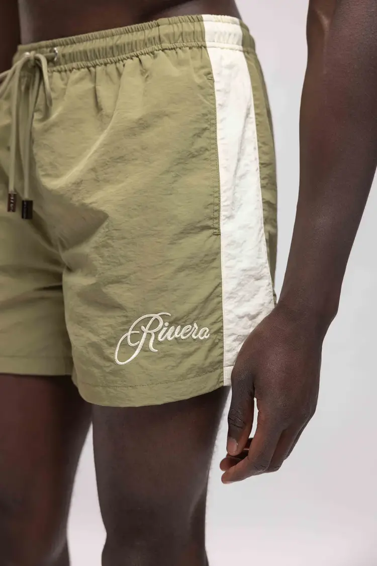 Rivero Rivero Swimshorts Retro SS25 Green/Creme