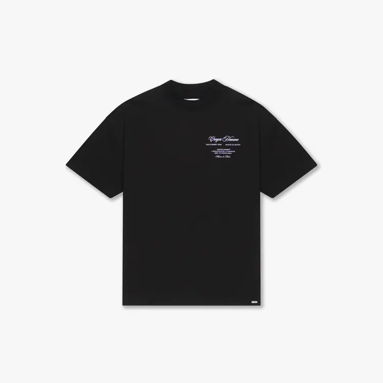 Croyez Croyez T-Shirt Showroom FW25 Black/Lilac