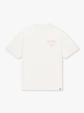 Croyez Croyez T-Shirt Showroom FW25 Off White/Pink