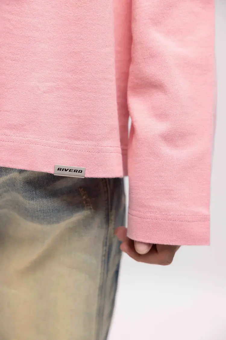 Rivero Rivero Longsleeve Statement SS25 Washed Pink