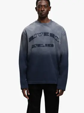 Rivero Rivero Longsleeve Statement SS25 Washed Midnight