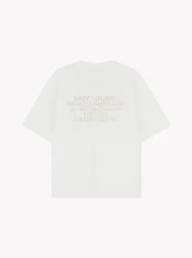 Saint Blanc Saint Blanc T-Shirt M/F FW25 Bright White