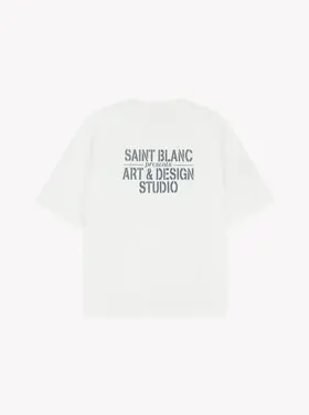 Saint Blanc Saint Blanc T-Shirt Studio FW25 Bright White