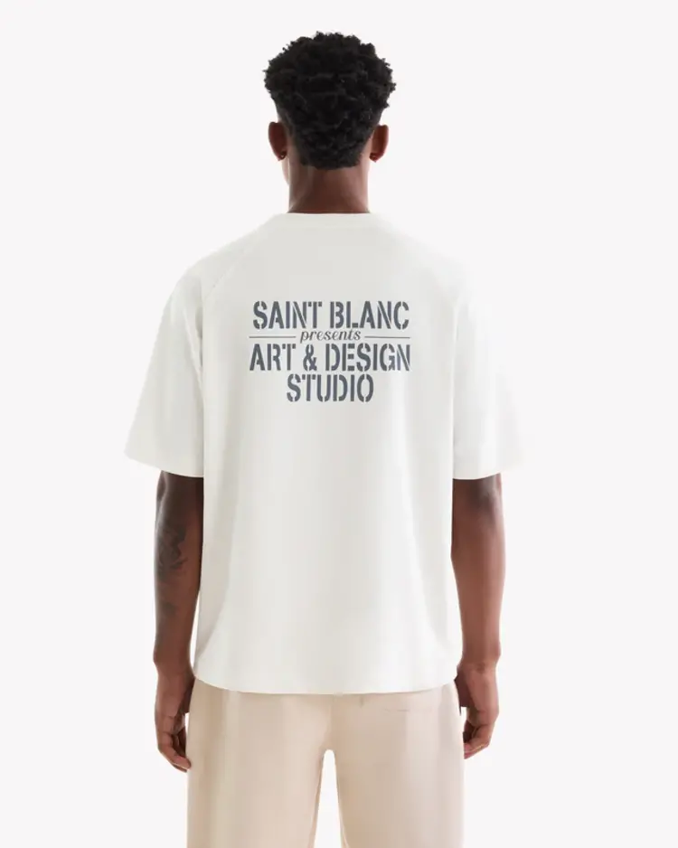 Saint Blanc Saint Blanc T-Shirt Studio FW25 Bright White