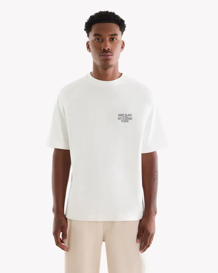 Saint Blanc Saint Blanc T-Shirt Studio FW25 Bright White