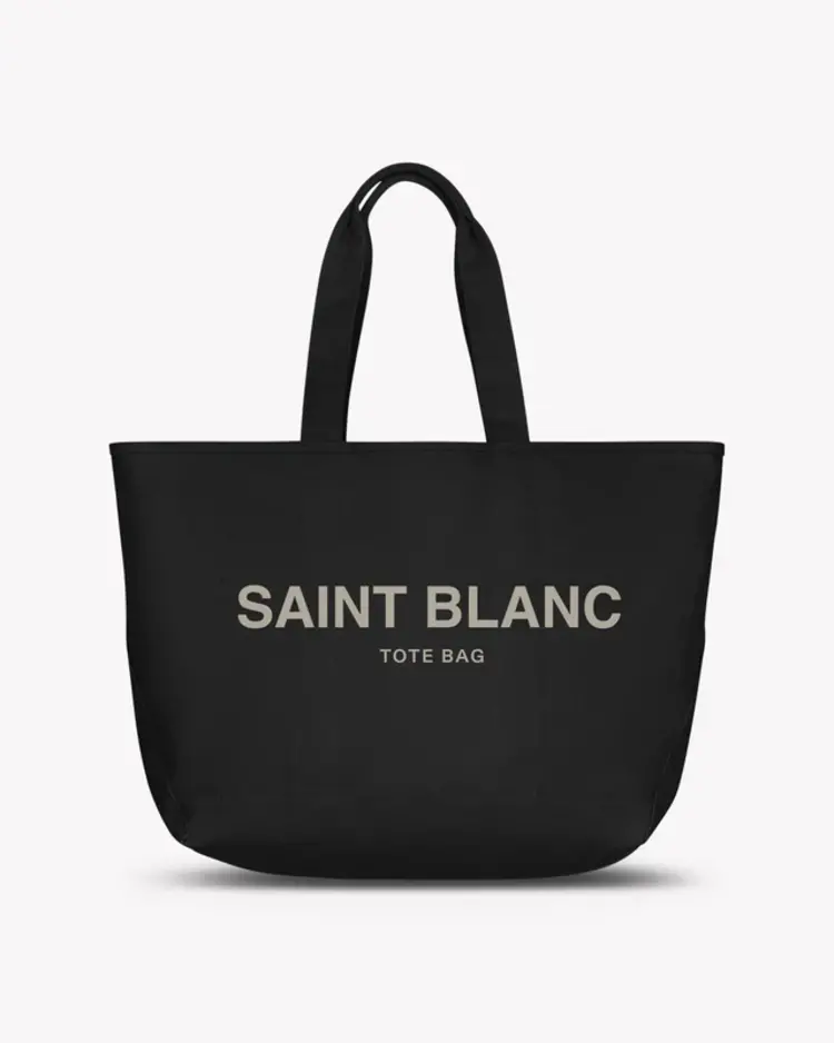 Saint Blanc Saint Blanc Tote Bag Essential FW25 Black