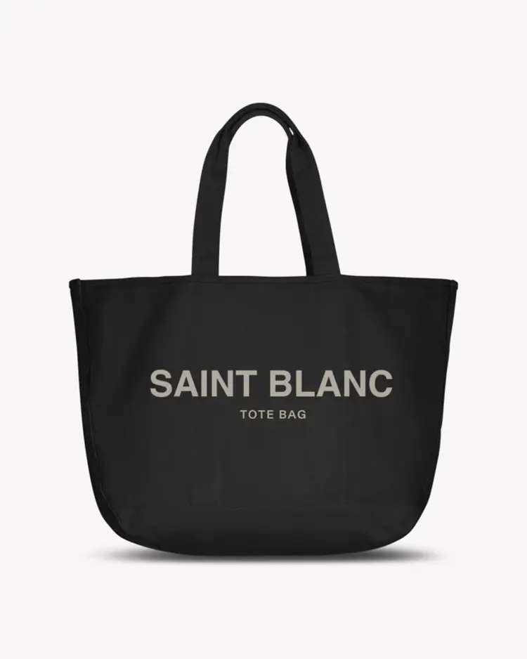 Saint Blanc Saint Blanc Tote Bag Essential FW25 Black