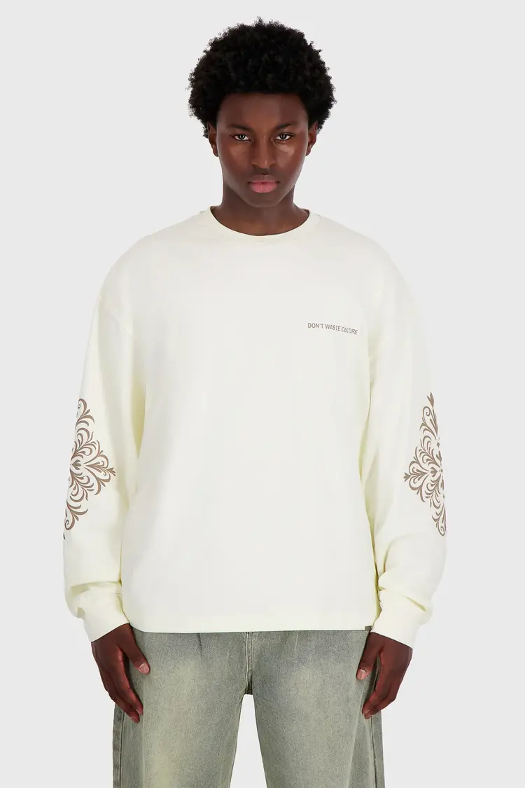 Don't Waste Culture Don't Waste Culture Longsleeve Thandor FW25 Off White