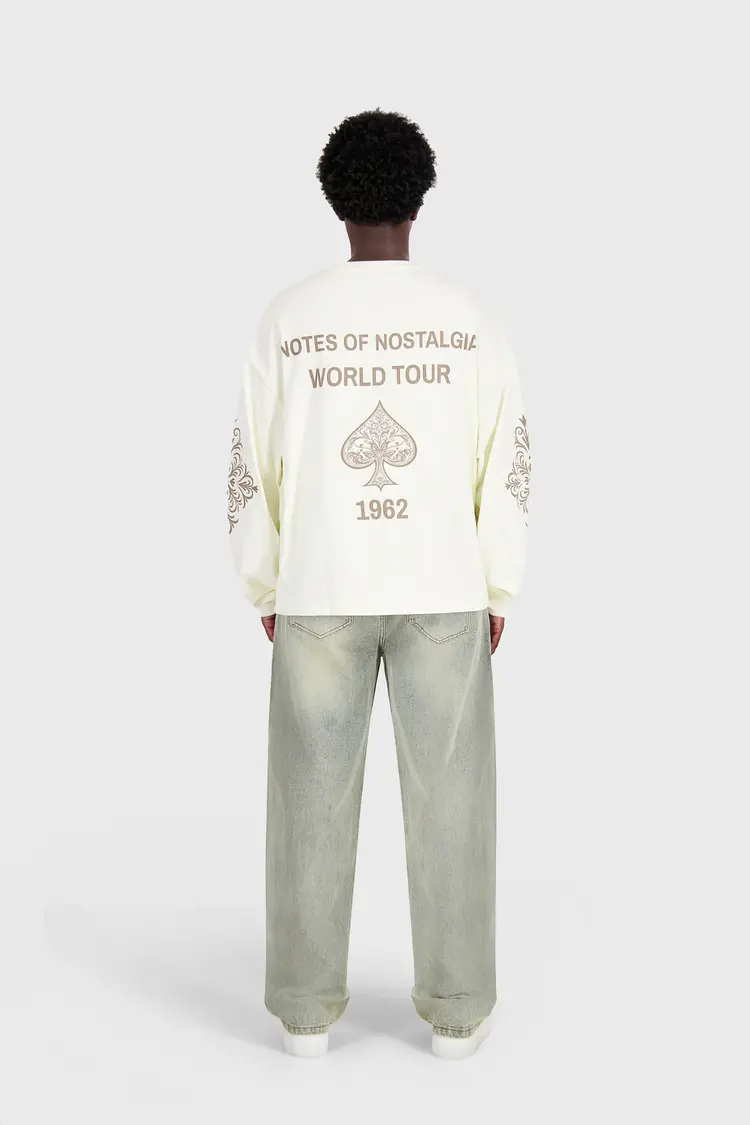 Don't Waste Culture Don't Waste Culture Longsleeve Thandor FW25 Off White