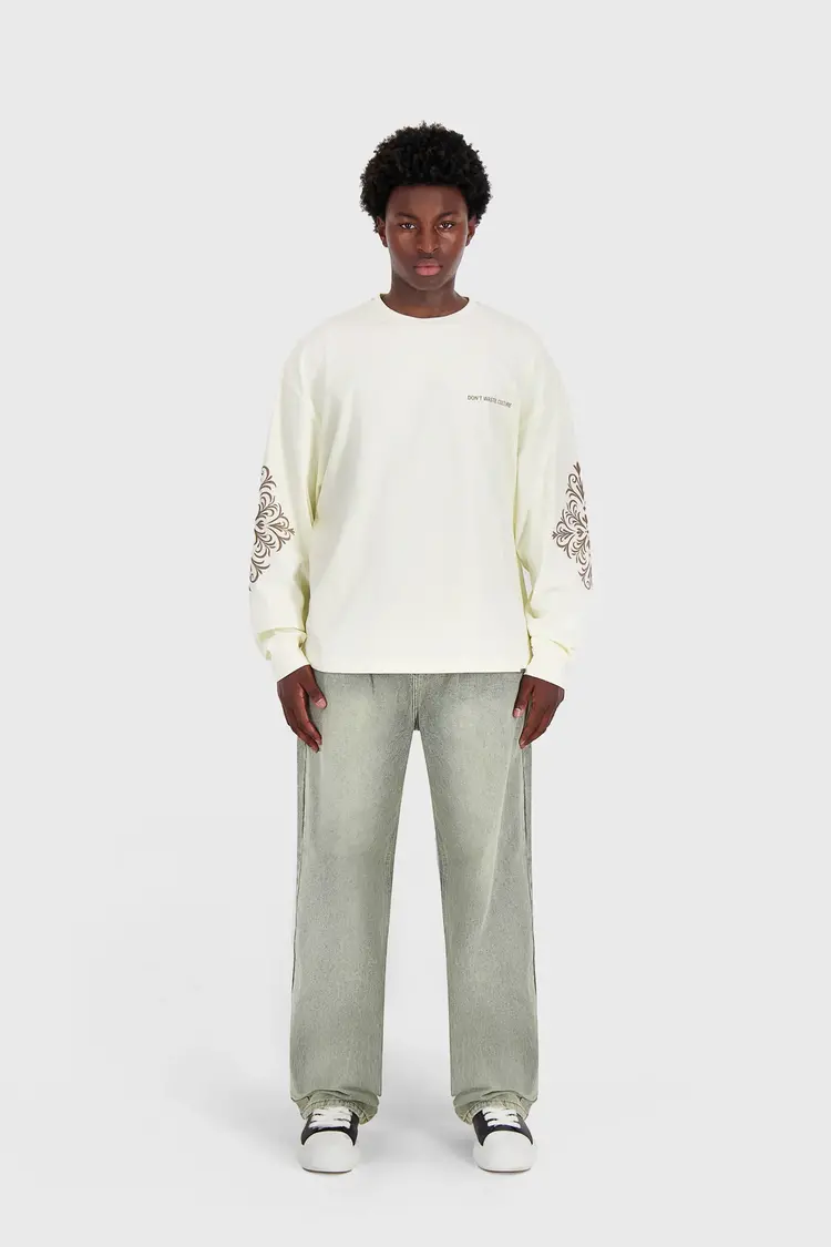 Don't Waste Culture Don't Waste Culture Longsleeve Thandor FW25 Off White