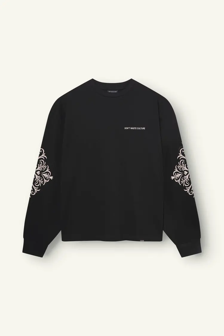 Don't Waste Culture Don't Waste Culture Longsleeve Thandor FW25 Black