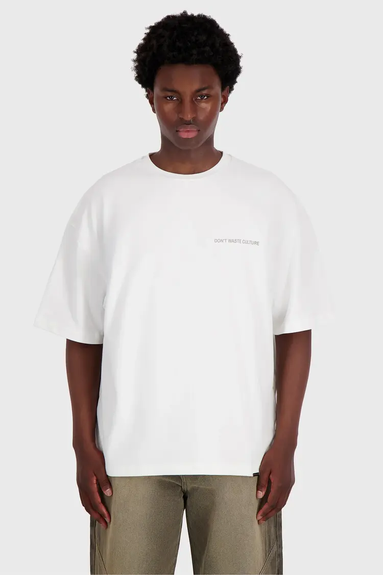 Don't Waste Culture Don't Waste Culture T-Shirt Javari FW25 Off White