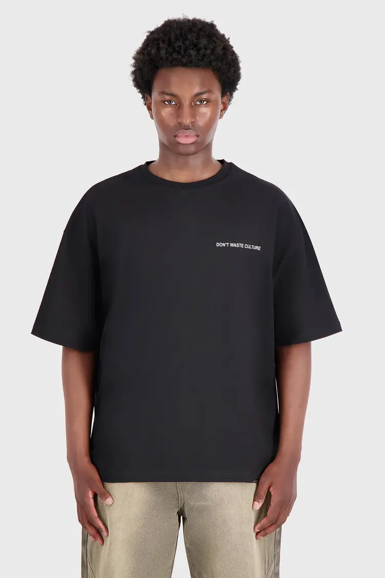 Don't Waste Culture Don't Waste Culture T-Shirt Javari FW25 Black