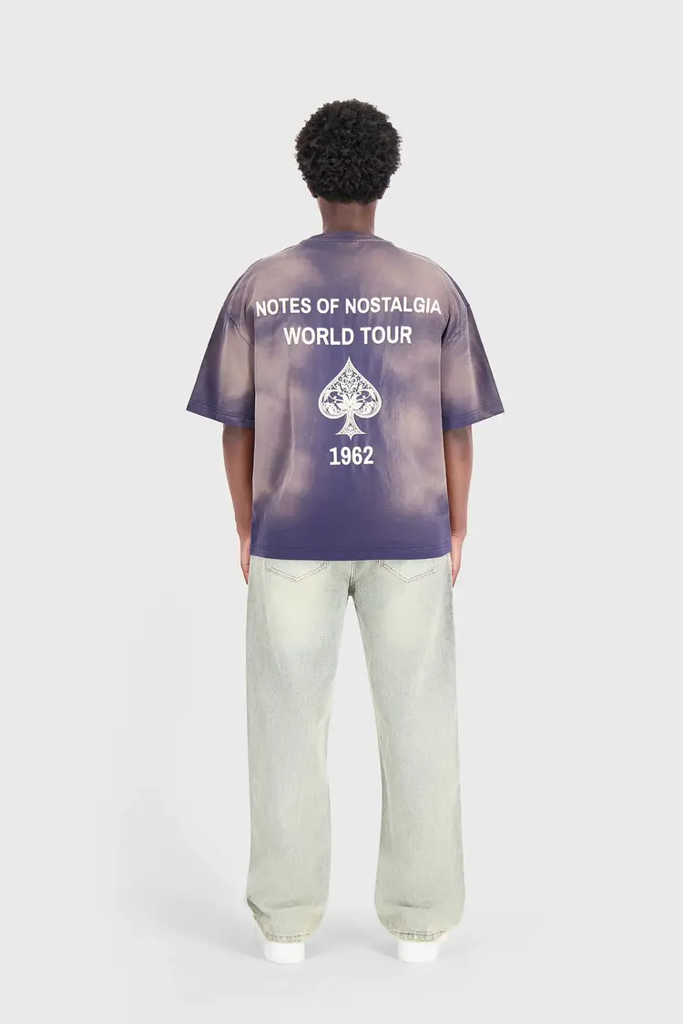 Don't Waste Culture Don't Waste Culture T-Shirt Islian FW25 Faded Navy