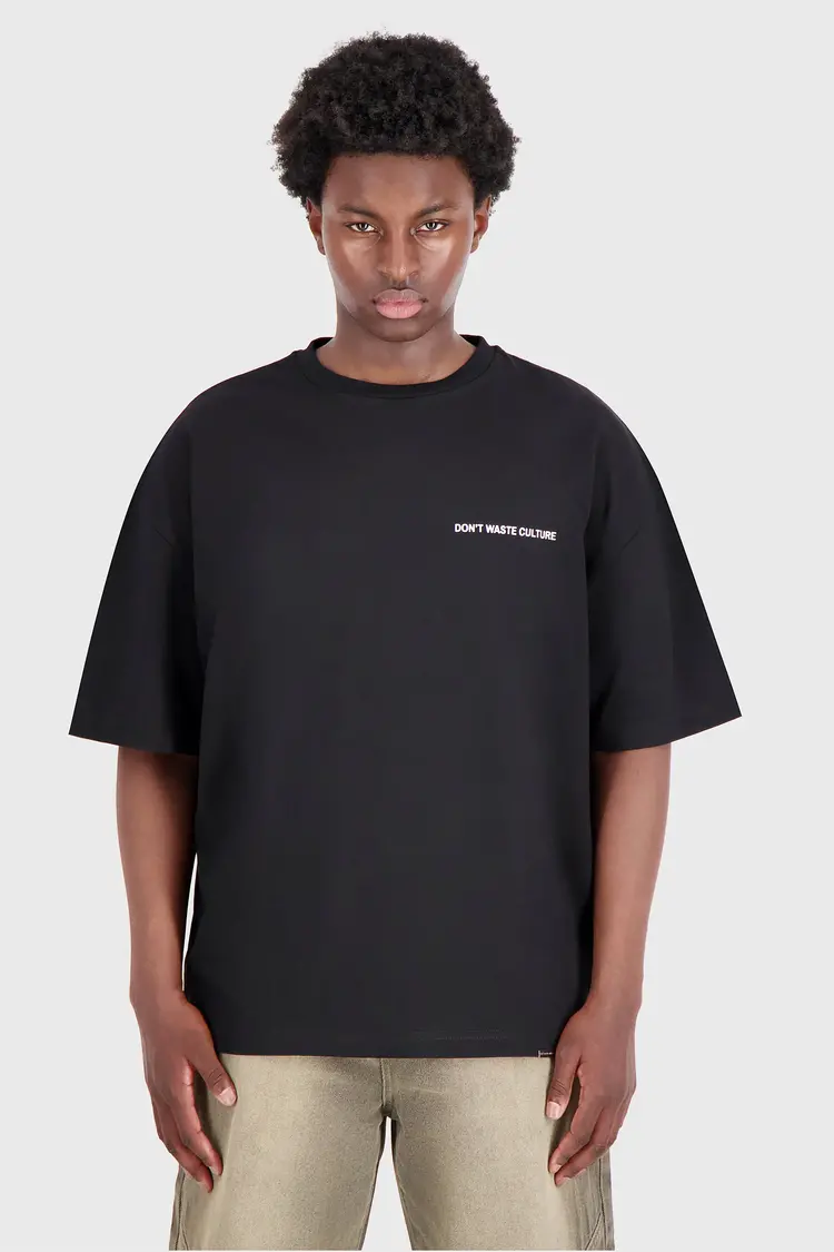 Don't Waste Culture Don't Waste Culture T-Shirt Zalira FW25 Black