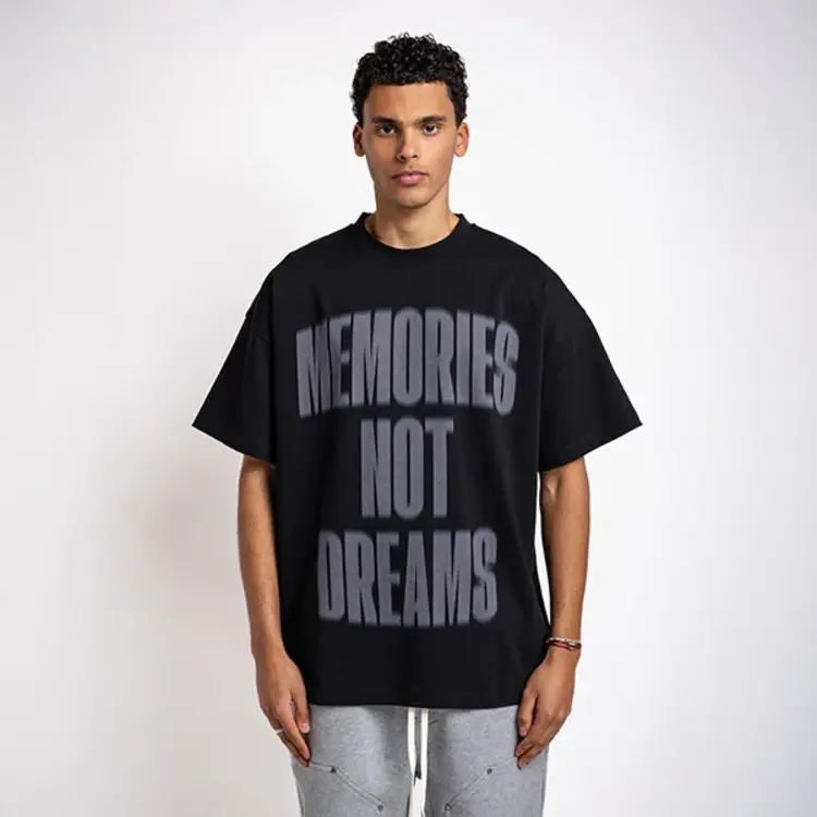 Rheborn Rheborn T-Shirt Memories Not Dreams FW25 Black