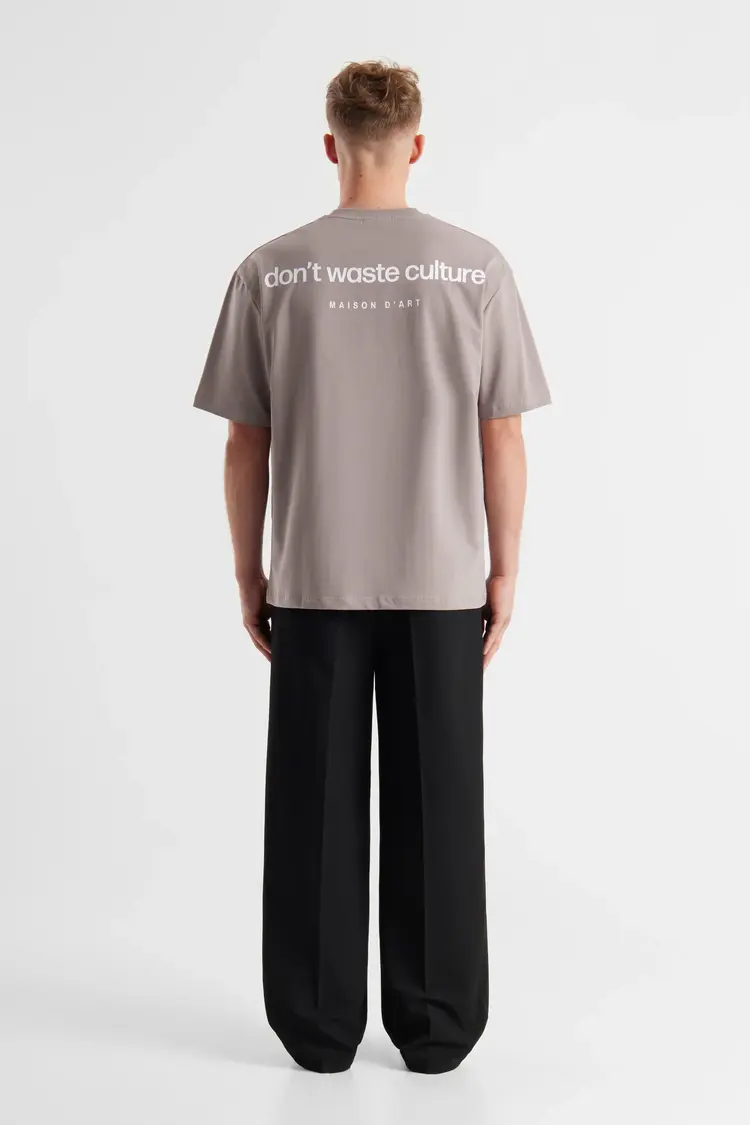 Don't Waste Culture Don't Waste Culture T-Shirt Cleo NOOS Warm Grey