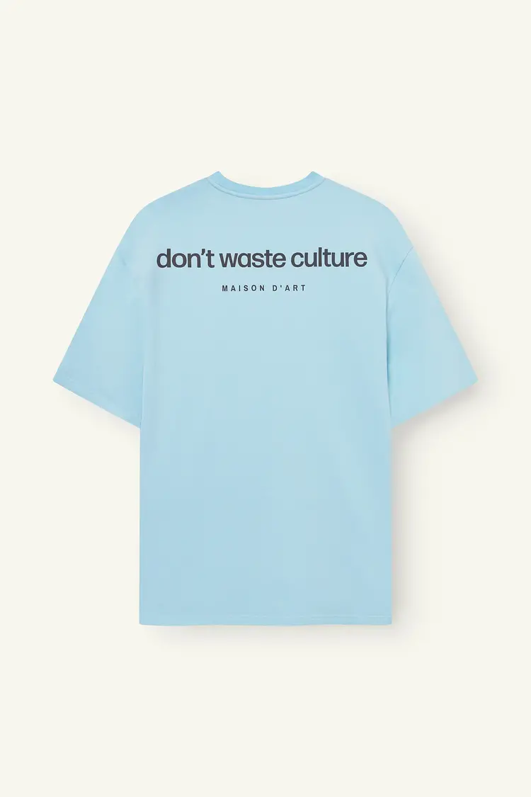 Don't Waste Culture Don't Waste Culture T-Shirt Cleo NOOS Light Blue