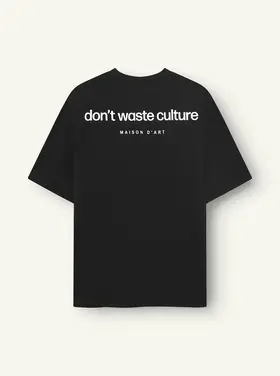 Don't Waste Culture Don't Waste Culture T-Shirt Cleo NOOS Black/White