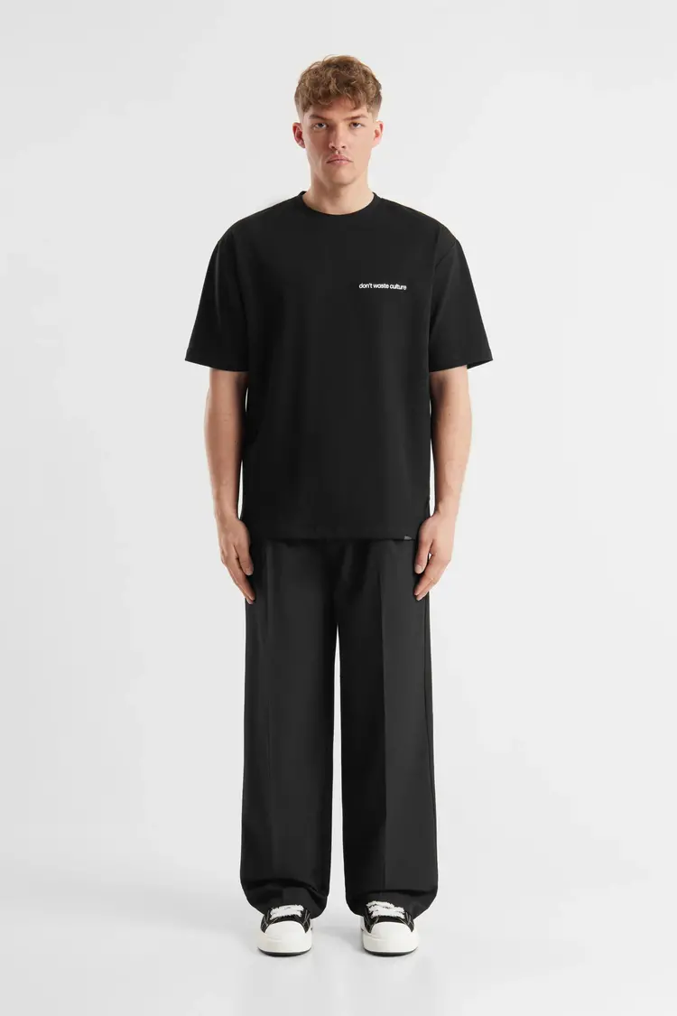 Don't Waste Culture Don't Waste Culture T-Shirt Cleo NOOS Black/White